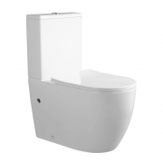 Унітаз підлоговий Qtap Grand Ultra Quiet безобідковий з сидінням Soft-close WHITE QT26228301W Унітаз підлоговий Qtap Grand Ultra Quiet безобідковий з сидінням Soft-close WHITE QT26228301W